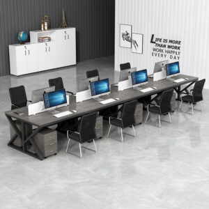 Cụm bàn 8 người chân sắt Xavia 2309