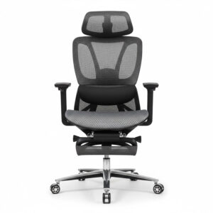 Ghế Công Thái Học GX83 Lưng Lưới Có Gác Chân Cao Cấp
