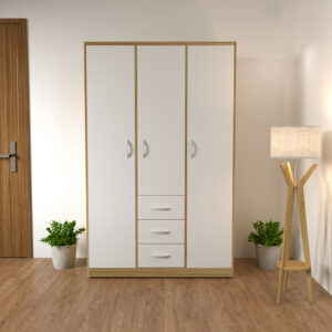 tủ áo 3 cánh 3 ngăn kéo TA-111