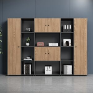 Tủ tài liệu kết hợp trang trí phòng quản lý giám đốc -TGĐ80