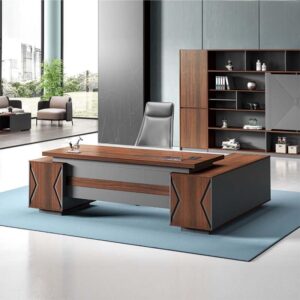 Bàn Giám Đốc Chữ L 2 Hộc Hiện Đại