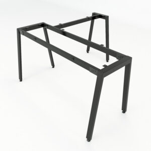 Chân bàn chữ L 140x140cm hệ Aton Concept lắp ráp
