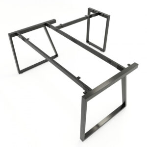 Chân bàn chữ L 160x160 hệ Trapeze II Concept lắp ráp