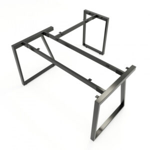 Chân bàn chữ L 140x150 hệ Trapeze II Concept lắp ráp