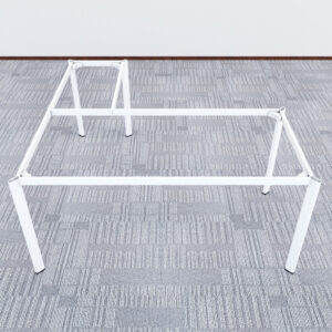 Chân bàn chữ 160x160cm hệ Oval Concept lắp ráp