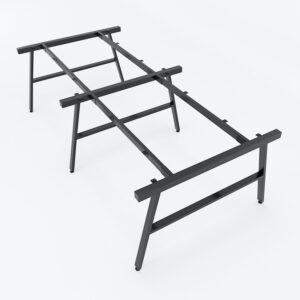 Chân bàn cụm 4 120x240 hệ AConcept lắp ráp