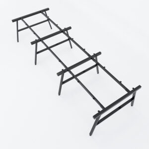 Chân bàn cụm 6 120x360 hệ AConcept lắp ráp - HCAC016