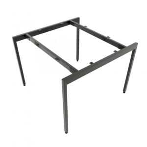 Chân sắt lắp ráp cho bàn 100x100cm hệ Slean