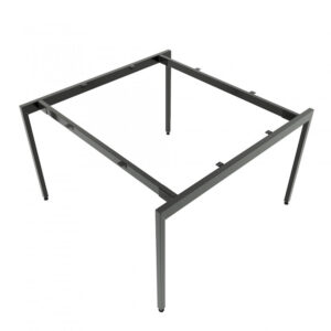 Chân sắt lắp ráp bàn 120x120cm hệ Slean