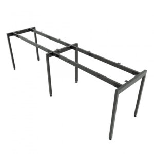 Chân sắt lắp ráp bàn cụm 2 240x60cm hệ Slean