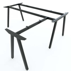 Chân bàn sắt chữ L 180x160cm hệ PLY lắp ráp