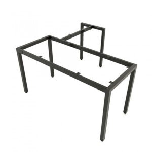 Chân bàn chữ L hệ UConcept 140x150 lắp ráp
