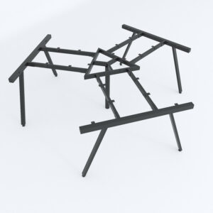 Chân bàn cụm 3 236x205cm hệ AConcept lắp ráp