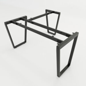 Chân bàn chữ L hệ 140x140 Trapez Concept 140x140 lắp ráp