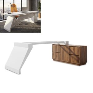 Khung Chân Bàn Sắt Giám Đốc CBGD-26 màu trắng
