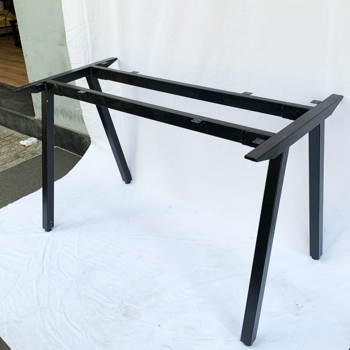 Chân bàn sắt 120x60cm hệ PLY lắp ráp