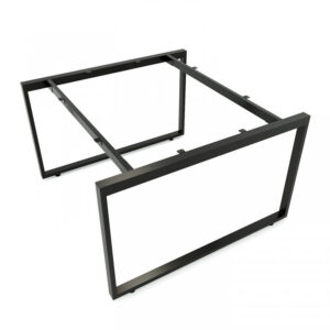 Chân bàn văn phòng cụm 2 120x120 sắt 25x50 lắp ráp