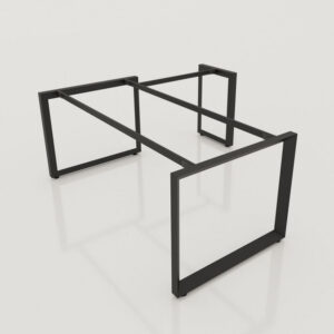 Chân bàn giám đốc 1600x800mm sắt tam giác lắp ráp ngàm