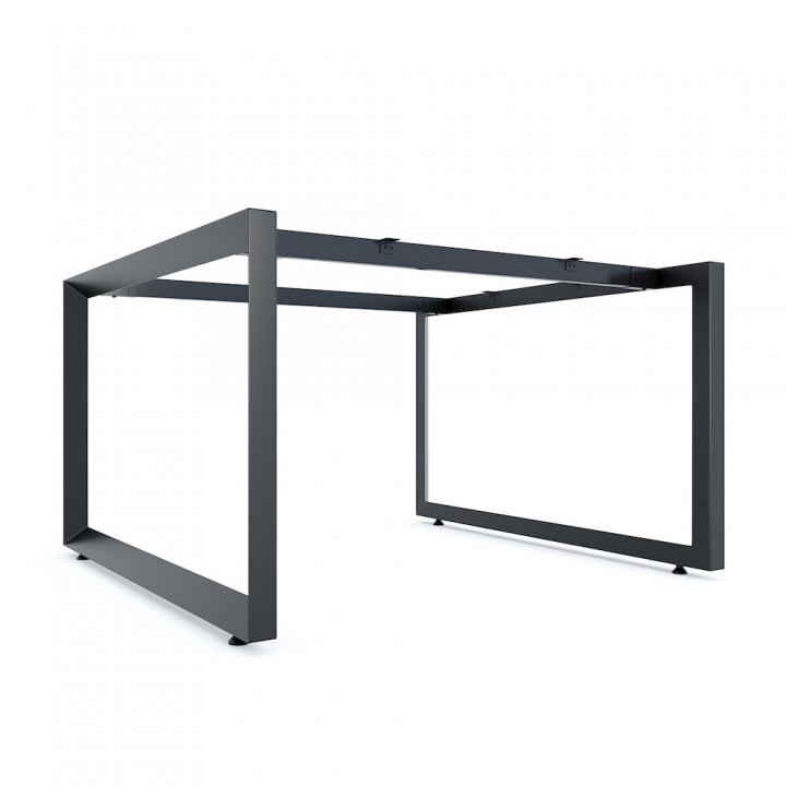 Chân sắt tam giác cho bàn cụm 2 120x120cm hệ Trian II